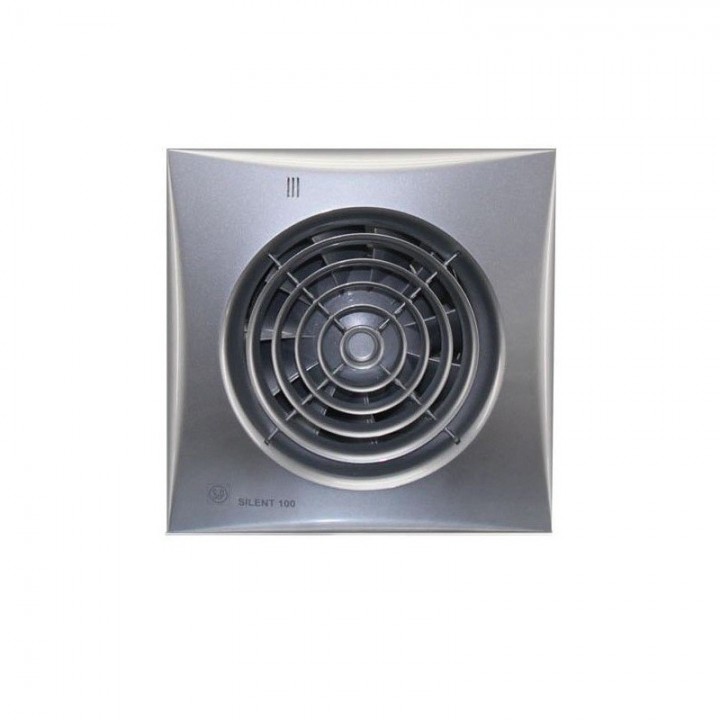 Вытяжной вентилятор Soler&Palau SILENT-100 CZ (Silver) Вытяжной вентилятор Soler&Palau SILENT-100 CZ (Silver)